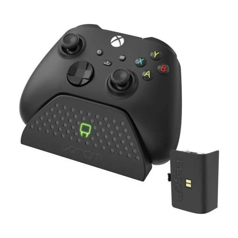 VENOM VS2880 Xbox Series S & X Black Single Docking Station + 1 Battery (VS2880)