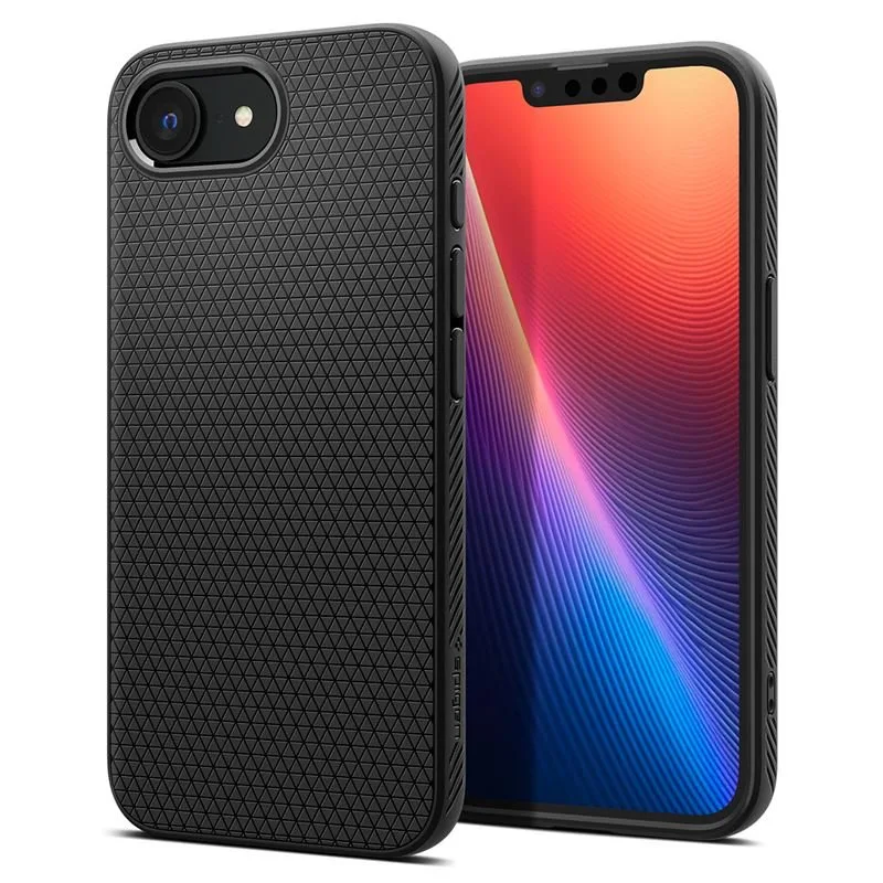 Spigen kryt Liquid Air Magsafe pre iPhone 16e/17e - Matte Black ACS09151