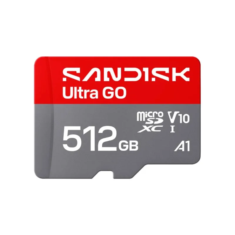 SanDisk MicroSDXC karta 512GB ULTRA GO(190MB/ s, UHS-I ) SDSQUGN-512G…