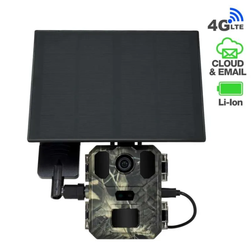 EVOLVEO StrongVision LTE MINI – 4G fotopast s Cloud/Email přenosem a solárním napájením (CAM-LTE-MINI)
