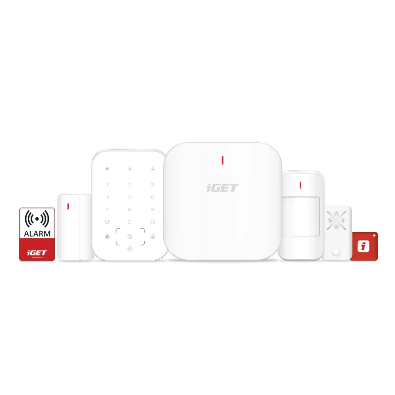 iGET SECURITY M6-4G Premium - Inteligentný zabezpečovací systém 4G/ WiFi/…