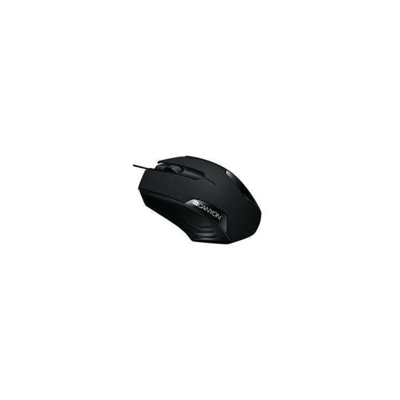 Canyon CM-02, optická myš, USB, 1000 dpi, 3 tlač, čierna, blister (CNE-CMS02B)