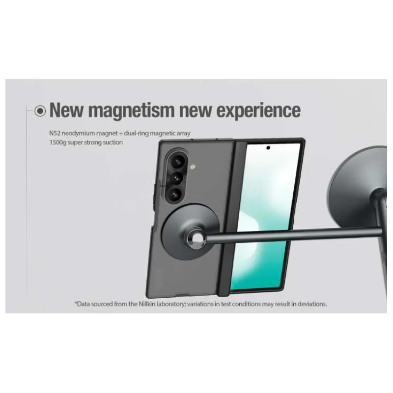 Nillkin Super Frosted FOLD Magnetic Zadný Kryt pre Samsung Galaxy Z Fold 8 Ultra Black (6902048312913)