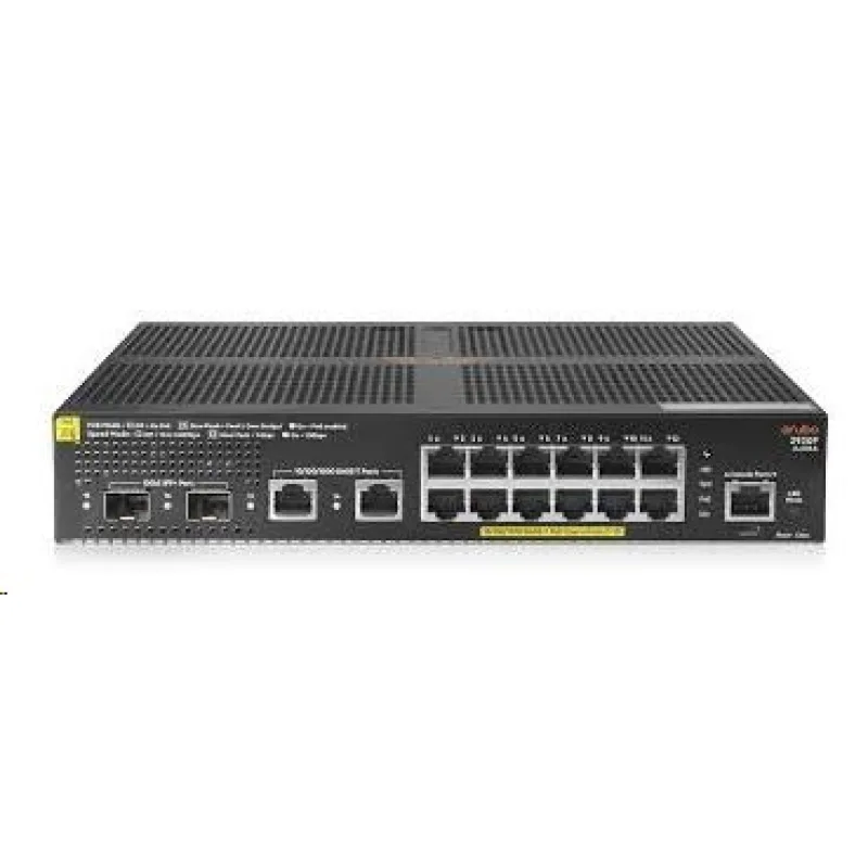 HPE Aruba Networking 2930F 12G PoE+ 2G/ 2SFP+ Switch RENEW JL693A JL693AR…