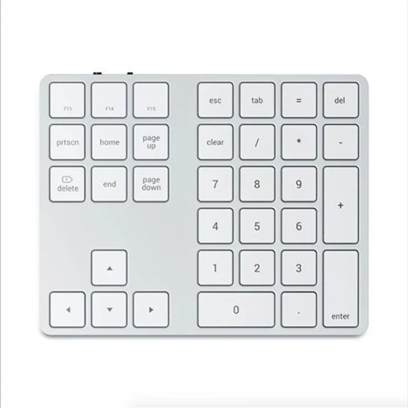Satechi numerická klávesnica Bluetooth Extended Keypad - Silver Aluminium…