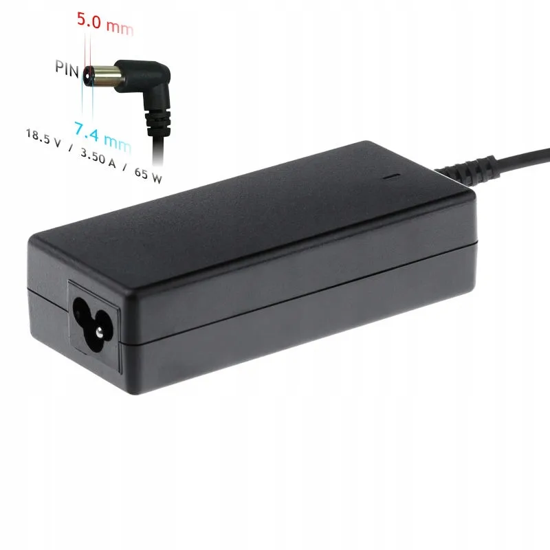 Adaptér Akyga 18.5V / 3.5A 65W 7.4 x 5.0 mm + pin AK-ND-03