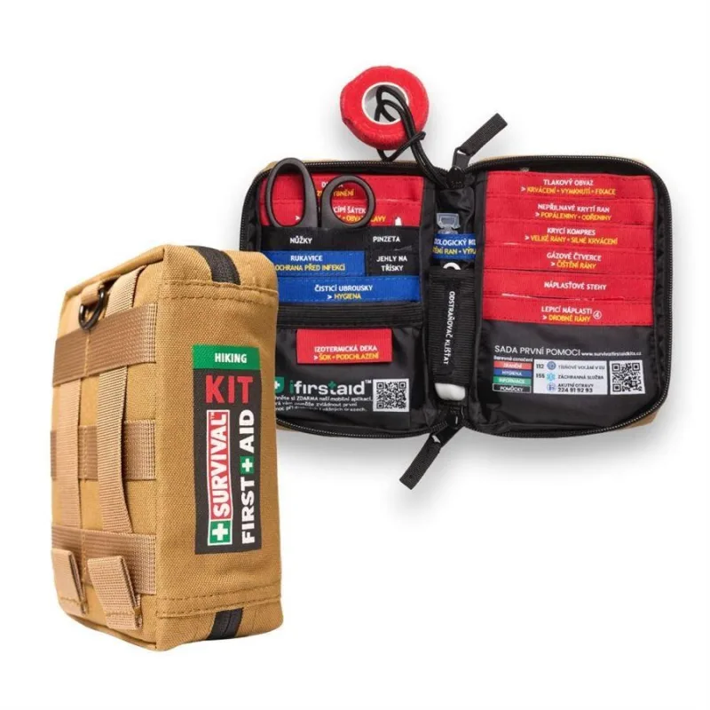 Survival First Aid Kit Hike profesionálna lekárnička