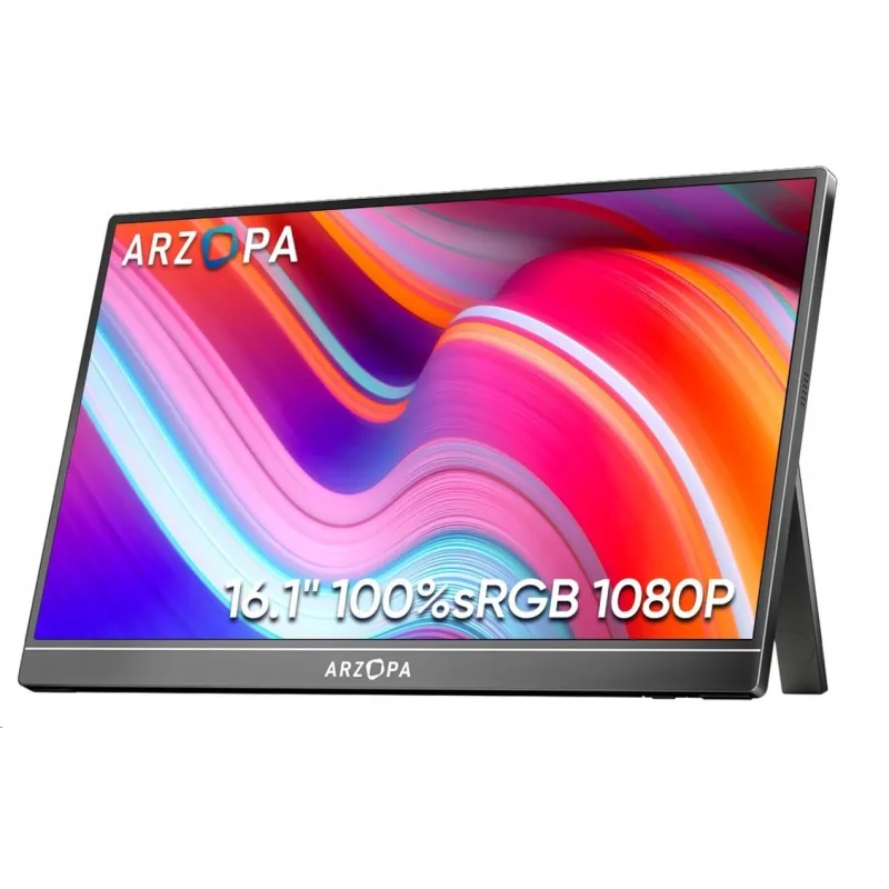 Arzopa Z1C Portable Monitor 16.1" IPS Full HD 1080p Metal Housing…