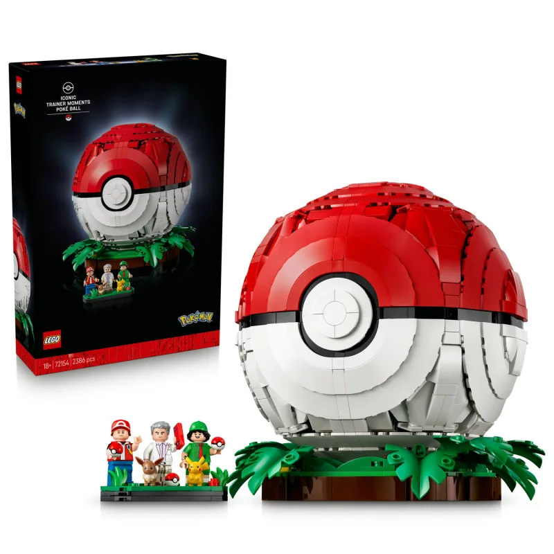LEGO Pokémon 72154 Pokébal: Kultovní Trenérské okamžiky