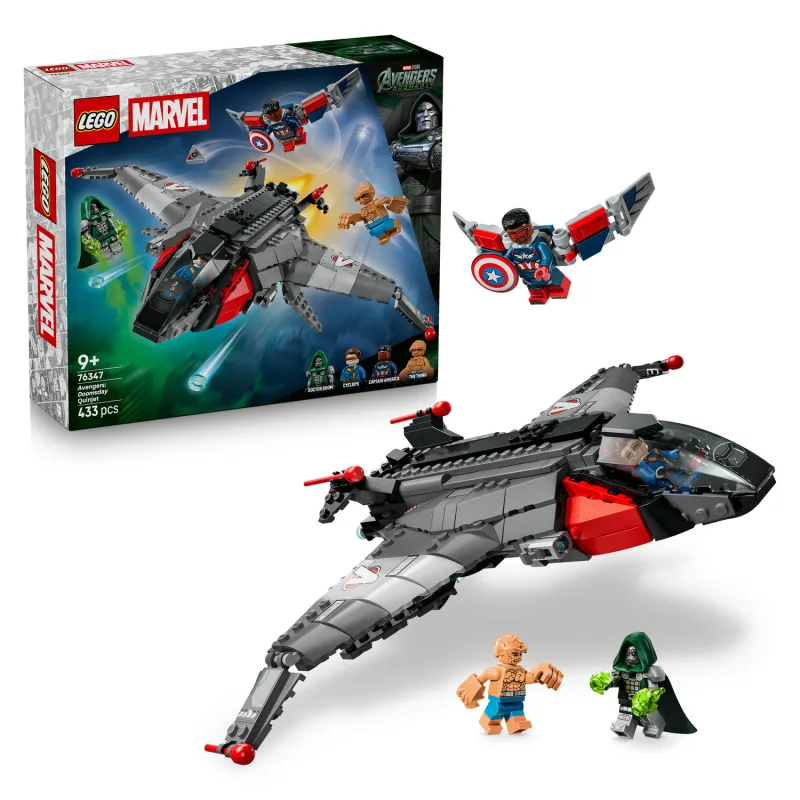 Lego Avengers: Doomsday Tryskáč Quinjet