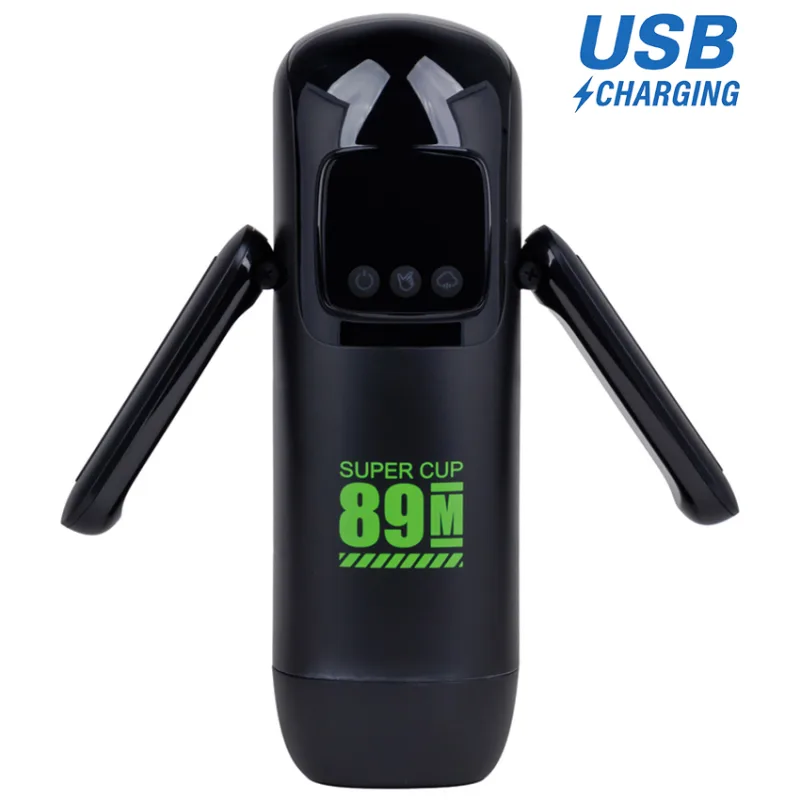 Boss Series Masturbator 7 vibration and suction functions Booster