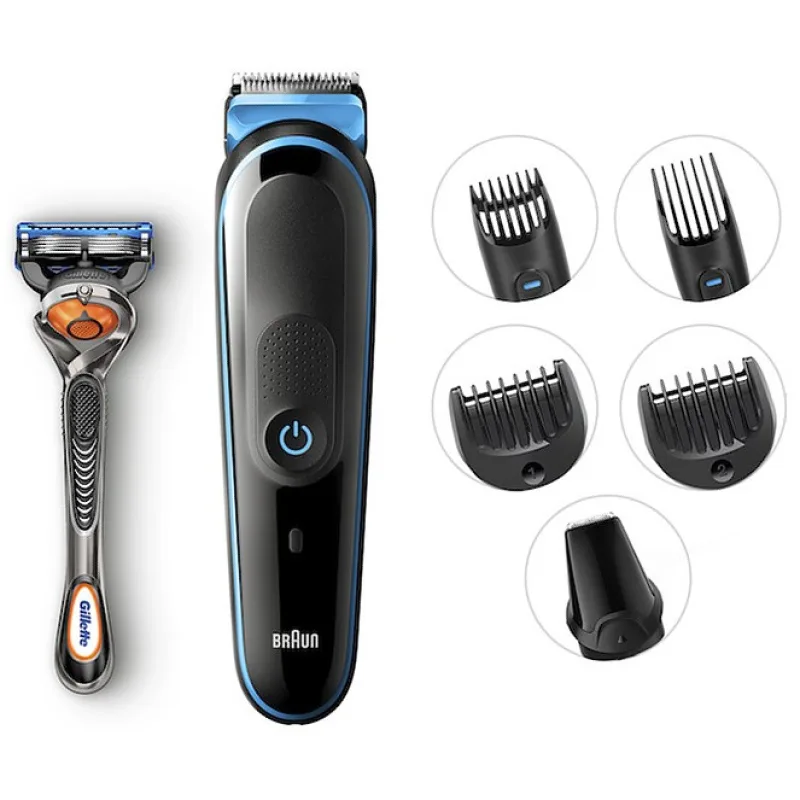BRAUN MGK 5045 All-in-one Trimmer 7in1 viacúčelový zastrihávač + holiaci strojček Gillette