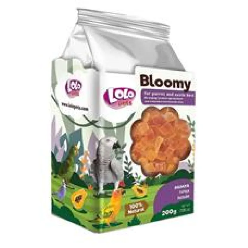 BLOOMY papája pro papoušky a exoty, 200g
