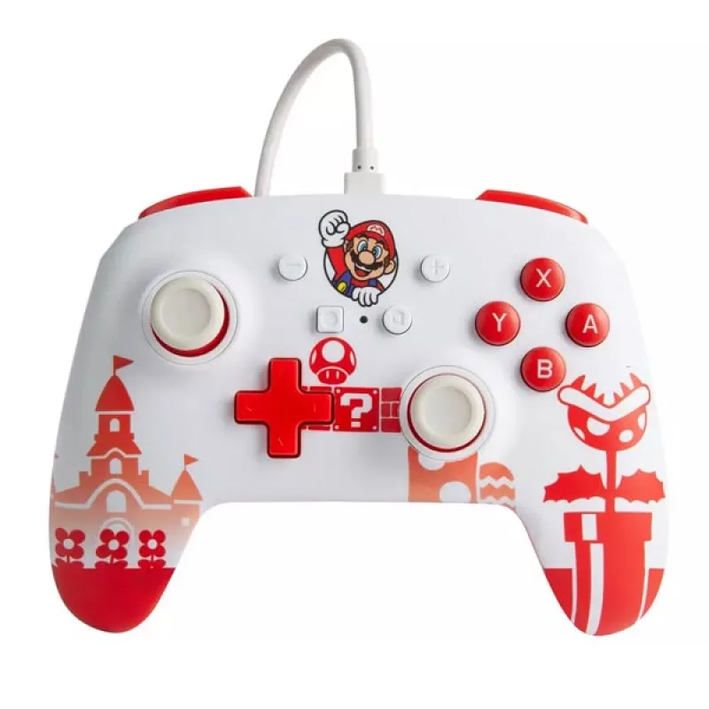 PowerA Enhanced Wired Controller for Nintendo Switch, Mario WM.com…