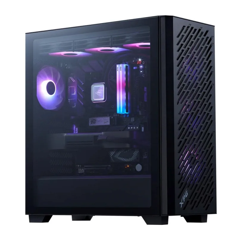 Adata XPG VALOR AIR PRO/ Midi Tower/ Transpar./ Čierna VALORAIRPROMTA…