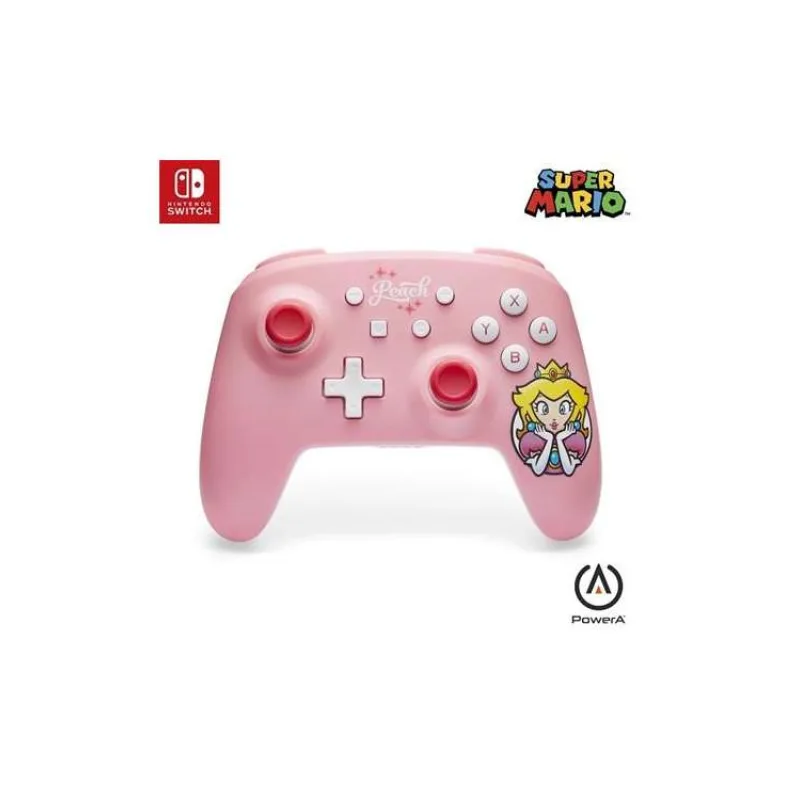 PowerA Bezdrátový ovladač pro Nintendo - Super Mario - Princess Peach (NSGP0289-01)