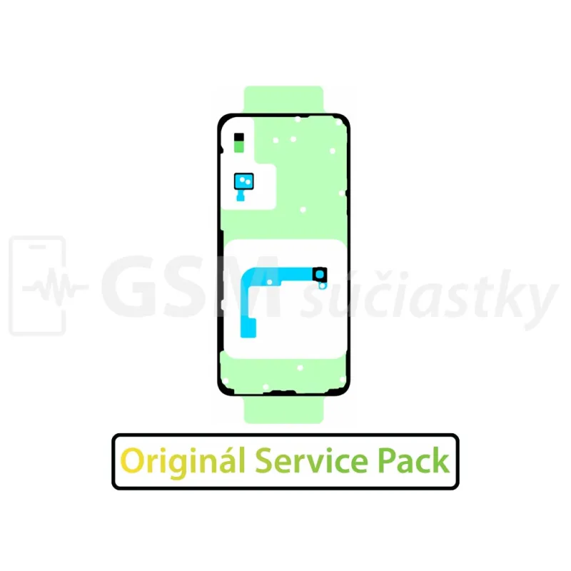 Lepenie pod zadný kryt Samsung Galaxy S23, S911B - Originál