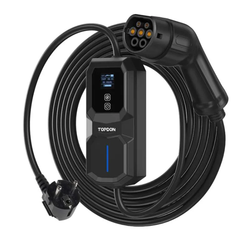 TOPDON mobilní nabíječka pro elektromobily PulseQ AC Portable - 3,7kW (TOPPORT37)