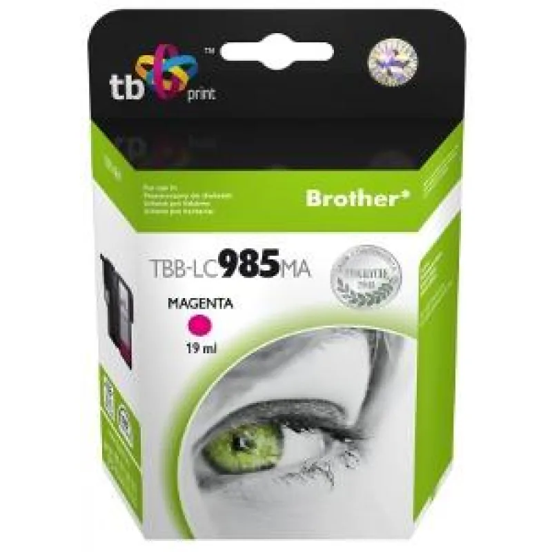 Ink. kazeta TB kompat. s Brother LC 985 MA 100% N TBB-LC985MA