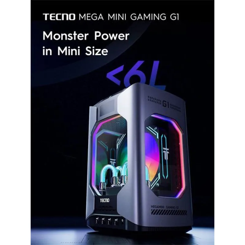 TECNO PC MEGAMINI GAMING G1 Intel i9-13900H DDR5 32Gb SSD 1Tb RTX4060 8Gb…