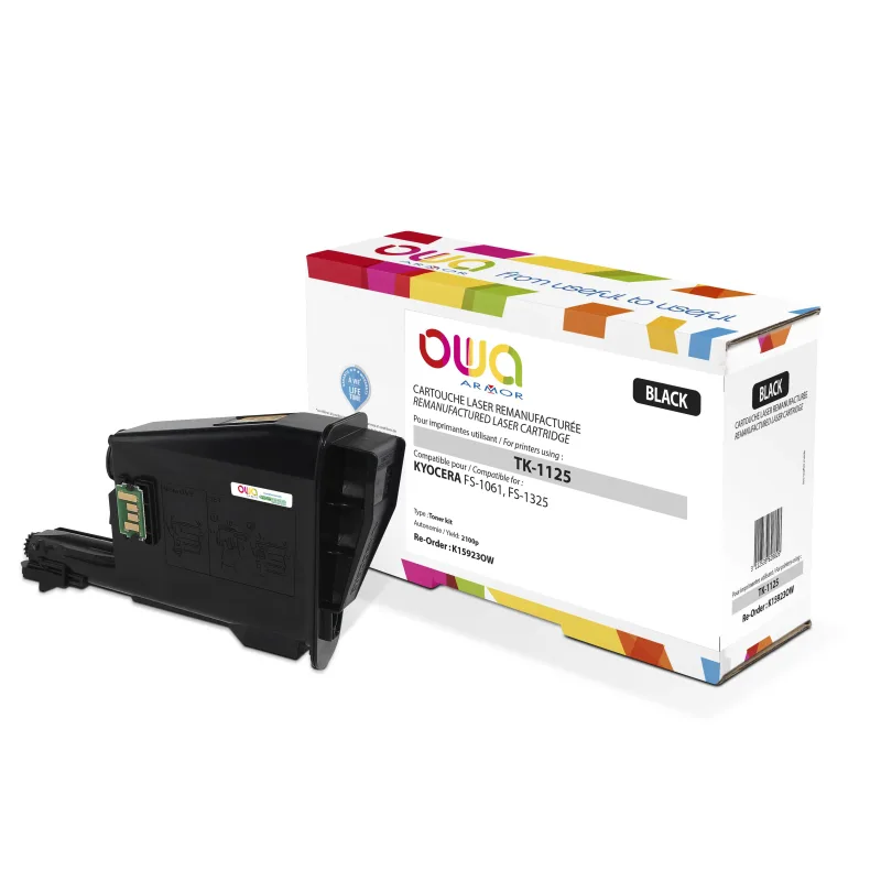 OWA Armor toner kompatibilný s Kyocera TK-1125, 2100st, čierna/ black…