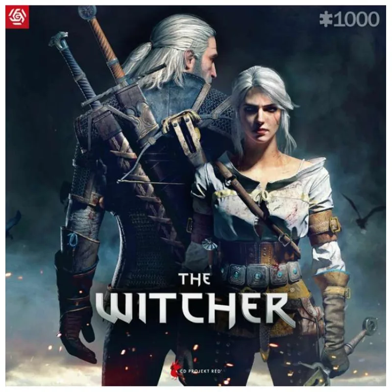GLO GAMING PUZZLE: THE WITCHER GERALT & CIRI (5908305236023)