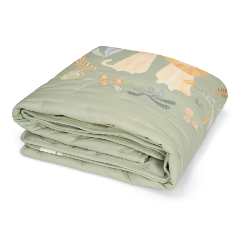 Little Dutch Deka 70x100 cm Green Safari Wonders