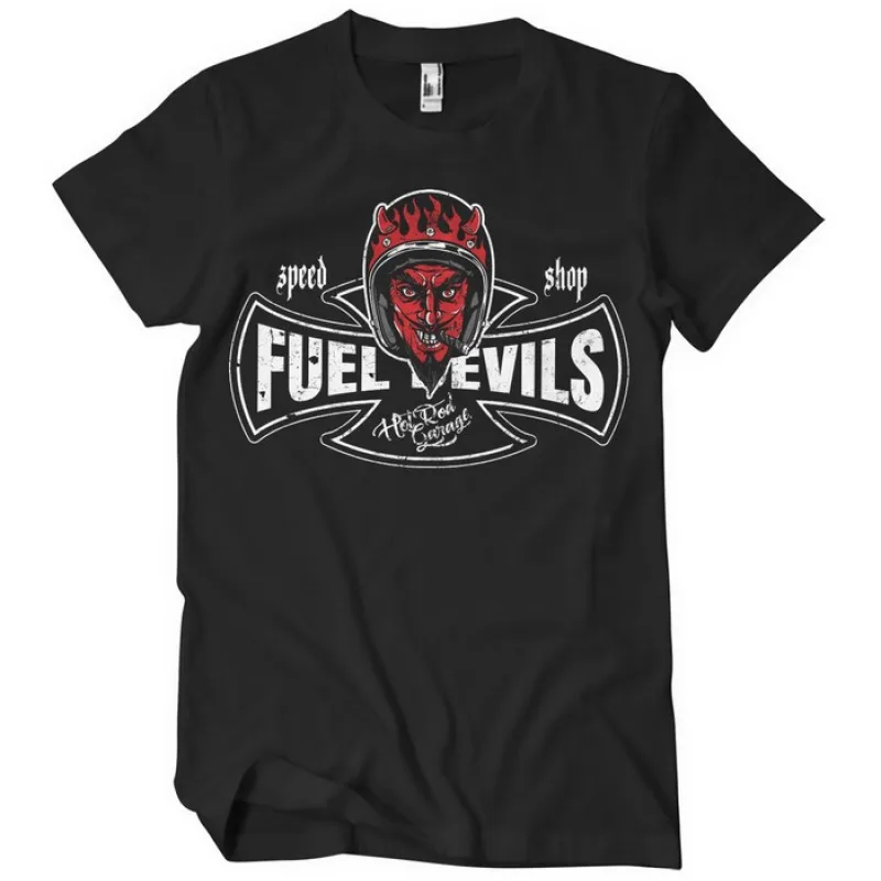Fuel Devils - Smiling Devil Speed Shop (tričko)