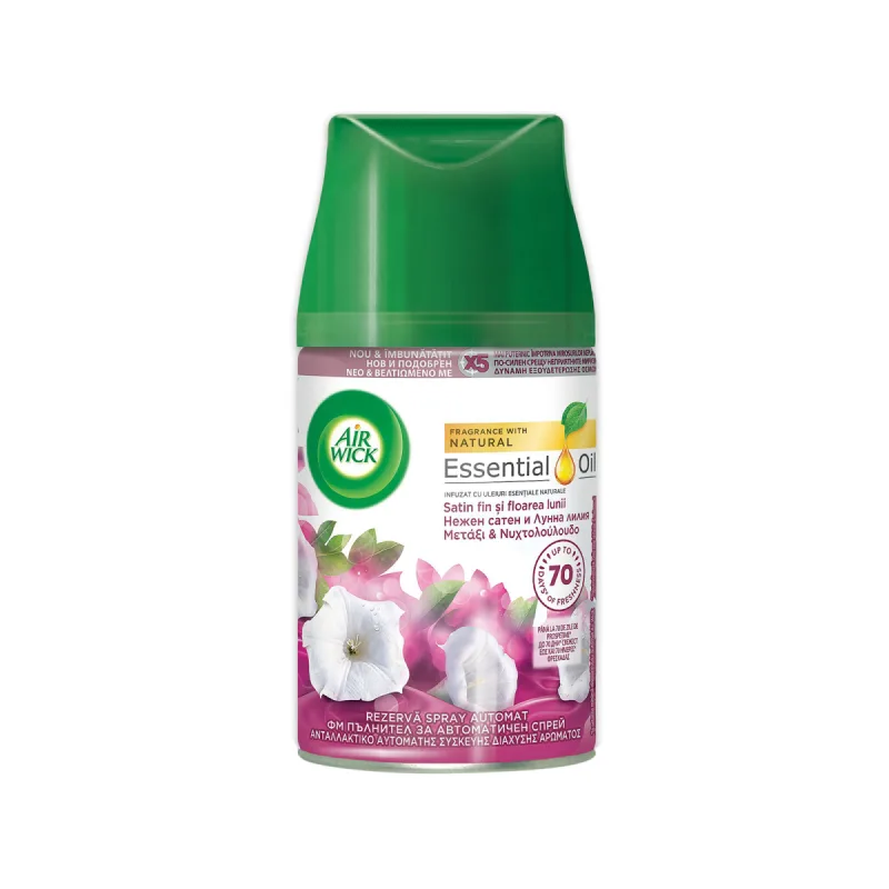 Air wick 250ml freshmatic SmoothSatin& MoonLilly
