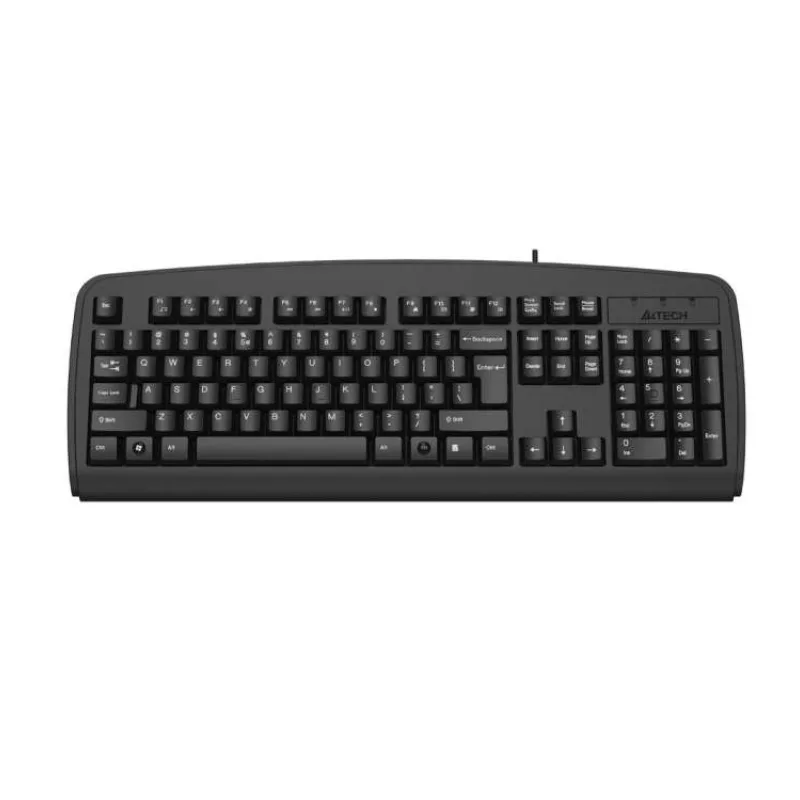 A4tech tenká klávesnice KB-720, CZ/US, USB, černá (KB-720 USB BLACK)