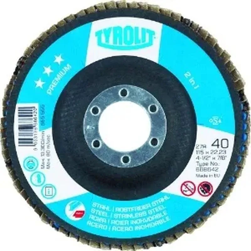 Kotuc Tyrolit 125x22,2 ZA40-B, 2in1, *** Premium, 28A