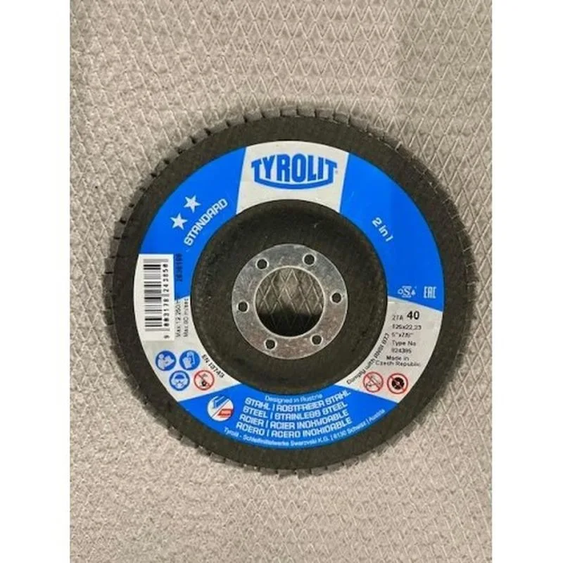 Kotuc Tyrolit 125x22,22mm, 28A,ZA40-425, oceľ/nerez, lamelovy, 2in1, Standard ***