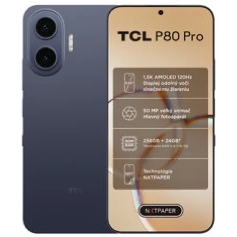 TCL P80 PRO 8/256GB Midnight Blue T852K1-2ALCA112