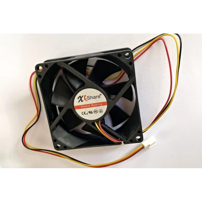EUROCASE ventilátor 80mm, 12V (3pin) 841451901089