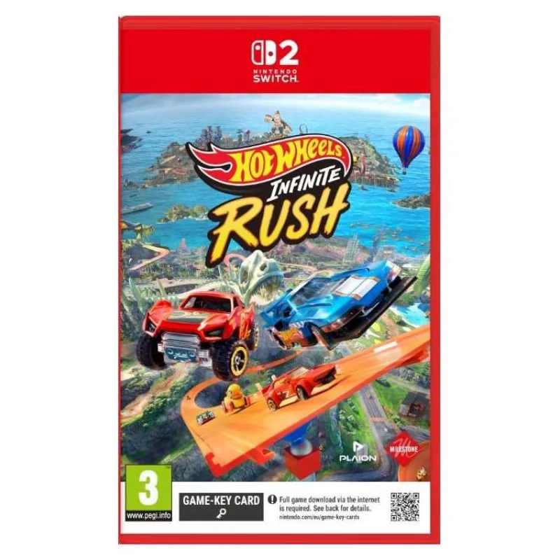NSW2 hra Hot Wheels Infinite Rush (Game-key card) (4020628537906)