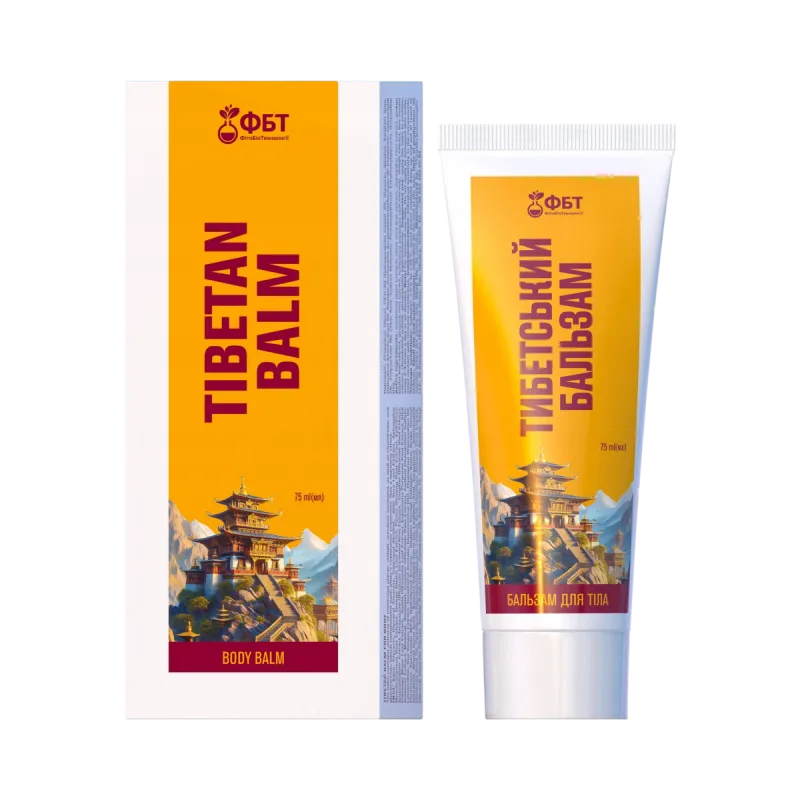 FBT Tibetský telový balzam – 75 ml –