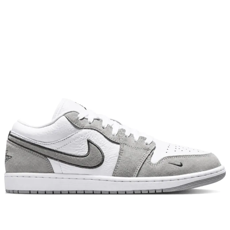 Jordan 1 Low White Iron Grey - 44.5