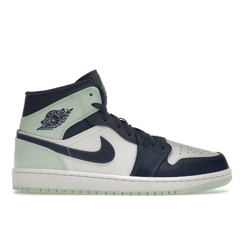 Jordan 1 Mid Mystic Navy Mint Foam - 46