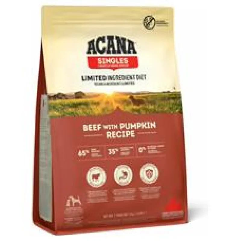 ACANA BEEF WITH PUMPKIN SINGLES 2kg