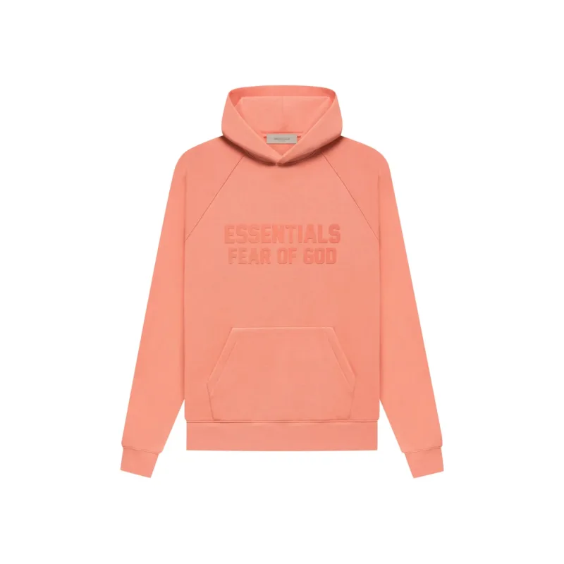 Fear of God Essentials Hoodie Coral - M