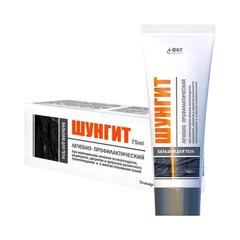 FBT Telový balzam so šungitom – 75 ml –