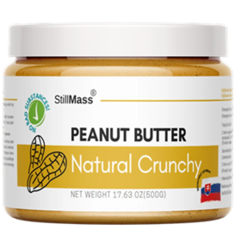 StillMass Arašidové maslo 500g - Natural chrumkavé