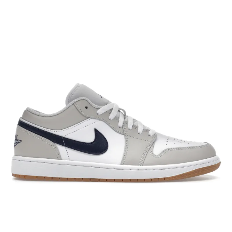 Jordan 1 Low Midnight Navy Neutral Grey - 47
