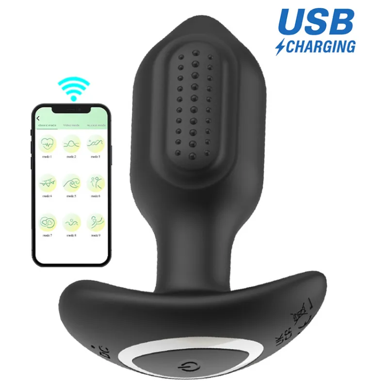 Boss Series Vibrating Anal Plug Bliss APP
