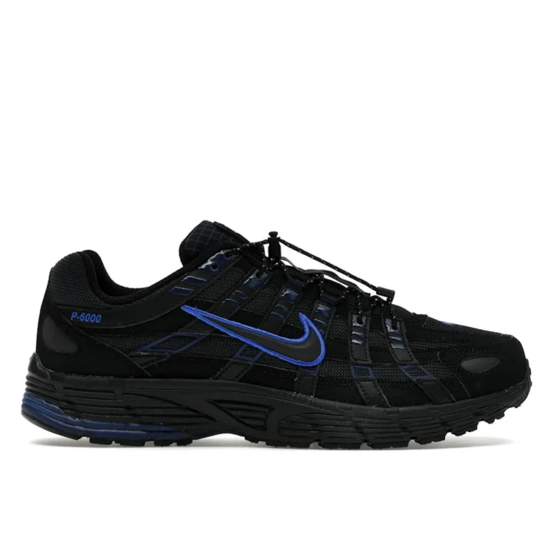 Nike P-6000 Black Anthracite Blue Void - 45.5
