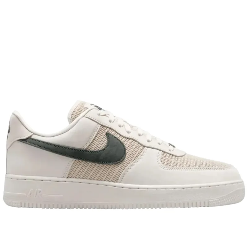 Nike Air Force 1 '07 LV8 'Phantom Cream II Metallic Silver Dark Smoke Grey' - 44.5