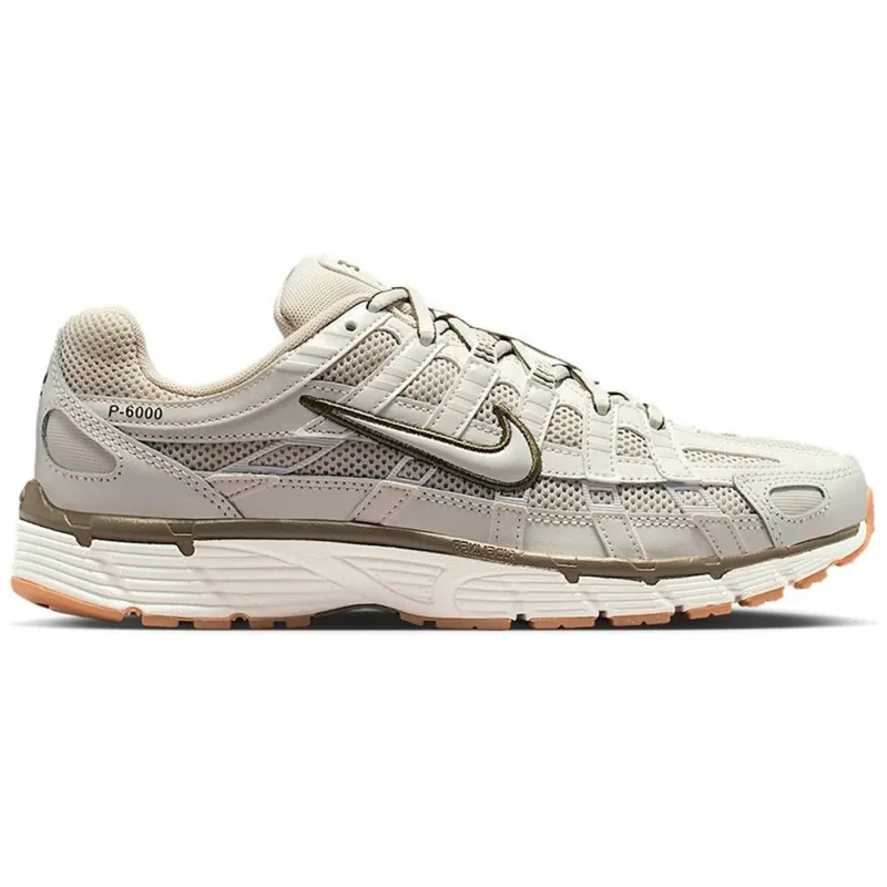 Nike P-6000 Light Bone Medium Olive Gum - 38