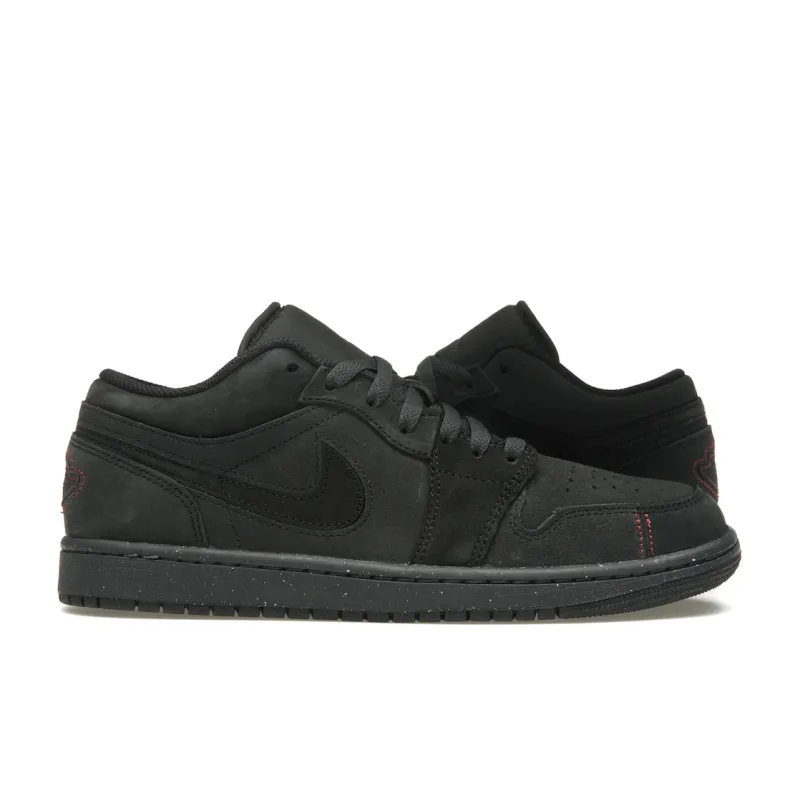 Jordan 1 Low SE Craft Dark Smoke Grey Varsity Red - 47