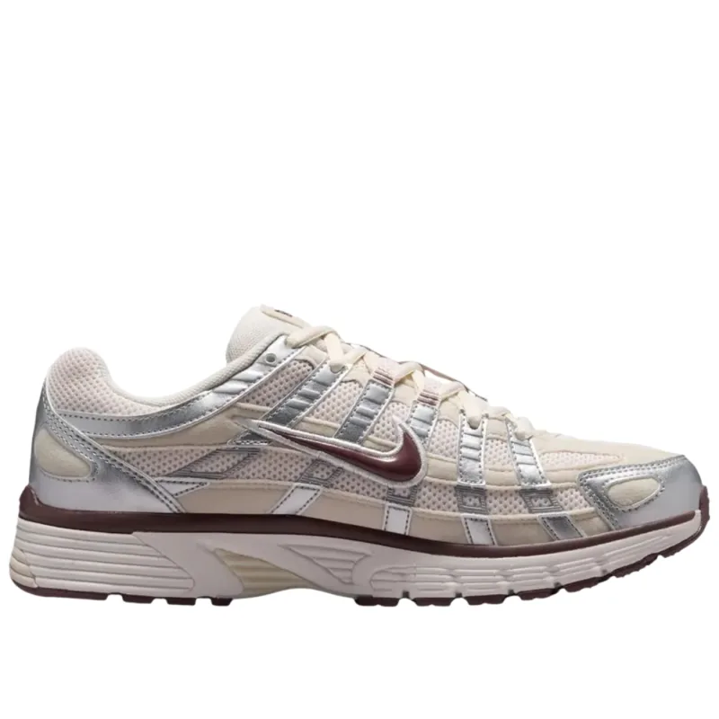 Nike P-6000 Phantom Metallic Silver Light Orewood Brown (Women's) - 41