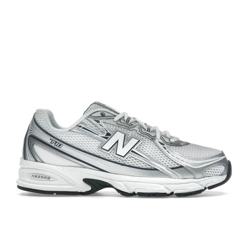 New Balance 740v2 White Shadow Grey Navy - 45.5